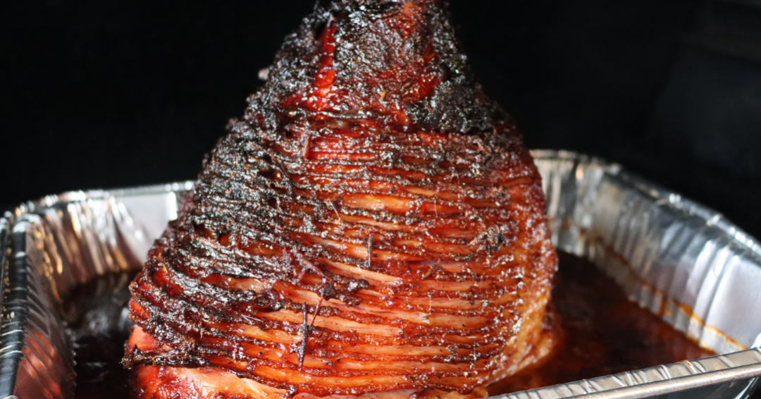 Grill-Glazed Spiral Ham