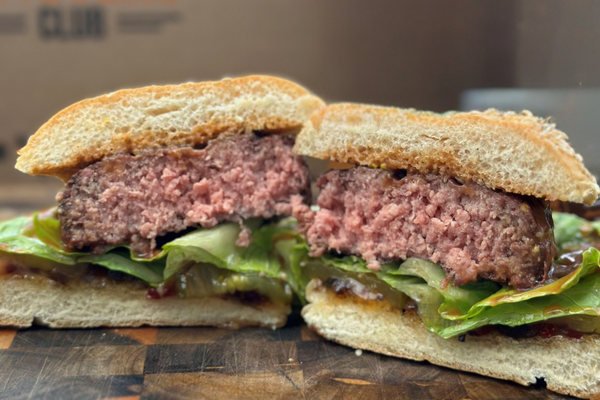 Smoked Carne Asada Burgers w/ Spicy Dill Pickle Aioli