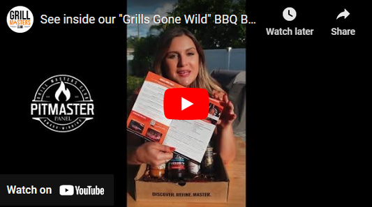 Video: Explore our "Grills Gone Wild" BBQ Box with Lead GMC Pitmaster Rosalie!