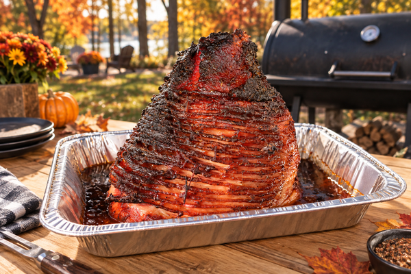 Smoked Spiral Ham in a Foil Pan
