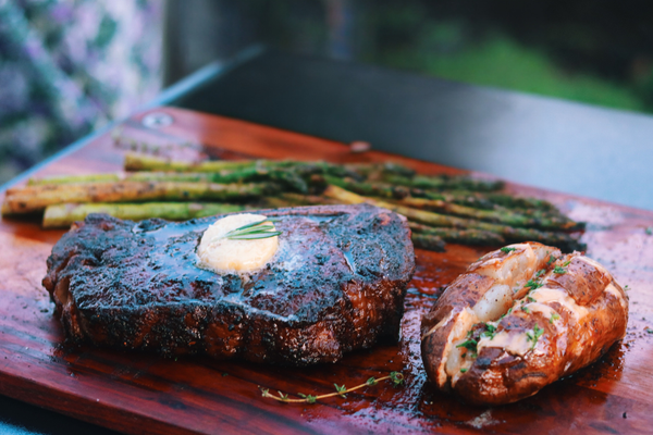 Lane's SPG Reverse-Seared Ribeye