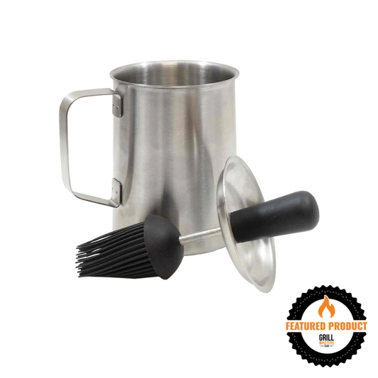 16 oz Sauce Pot w/ Silicone Basting Brush by TableCraft