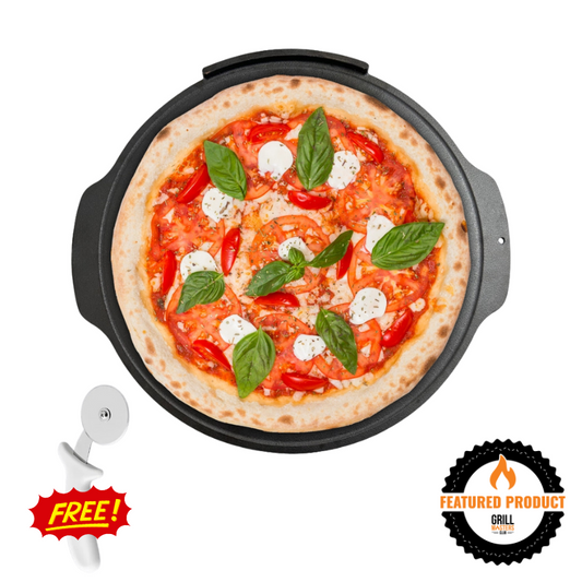 Cast Iron Pizza Stone: 18" Pizza Plate by Offset
