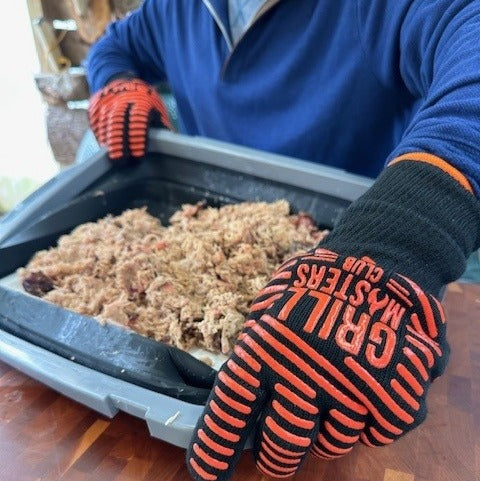 Smoke Session Bundle: Smoke Box + Wood Chips + Grilling Gloves