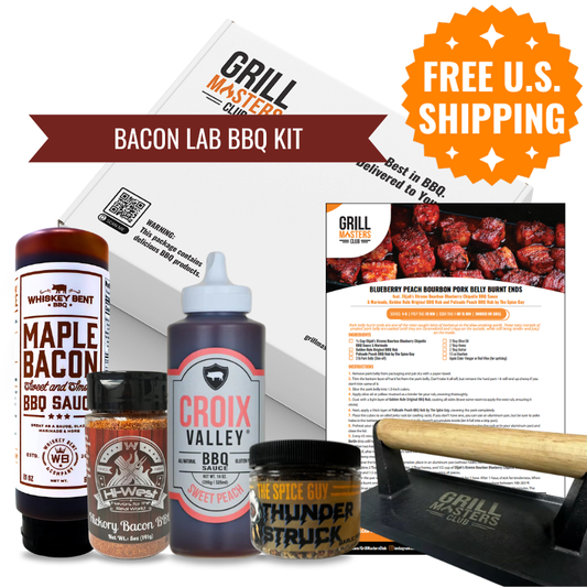 Bacon Lab BBQ Kit: Smoked Pork Belly, Burnt Ends & Candied Bacon Bundle