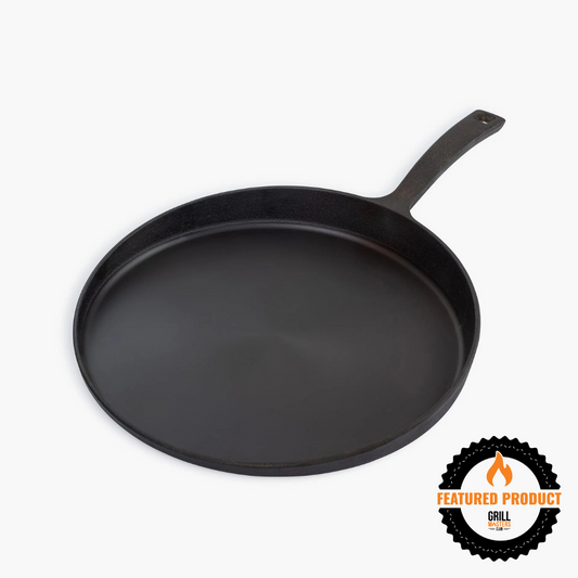 12" Cast Iron Skillet Griddle by Barebones
