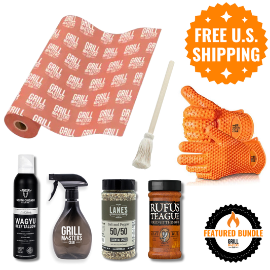 Beef Rib Pro BBQ Smoking Bundle: Butcher Paper, Tallow, Rubs, BBQ Gloves & More