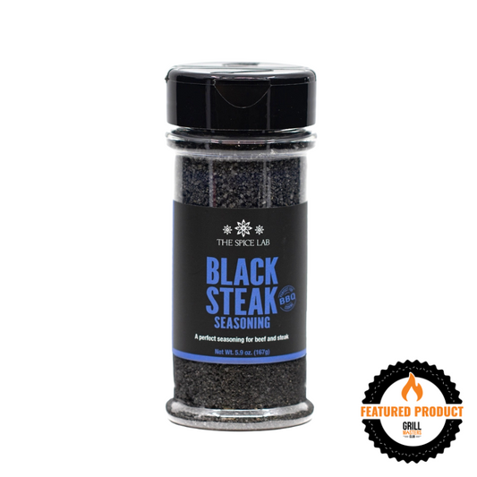 Black Steak Seasoning by The Spice Lab (5.9 oz)