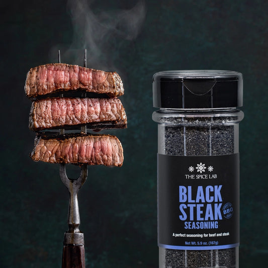 Black Steak Seasoning by The Spice Lab (5.9 oz)
