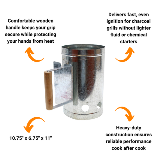 Charcoal Chimney by TableCraft