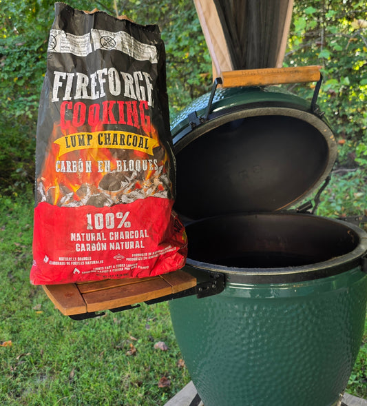 MagneCHEF Grilling Gloves + Lump Charcoal by FireForge Cooking (17.8 lb)