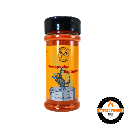 Tomahawk Jim’s Chesapeake Bay Spice (6.5 oz) - Maryland Seafood Rub