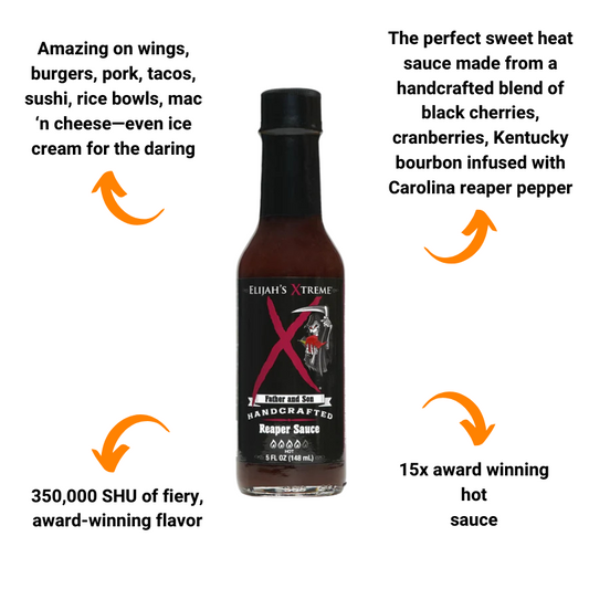 Reaper Hot Sauce by Elijah's Xtreme (5 oz)