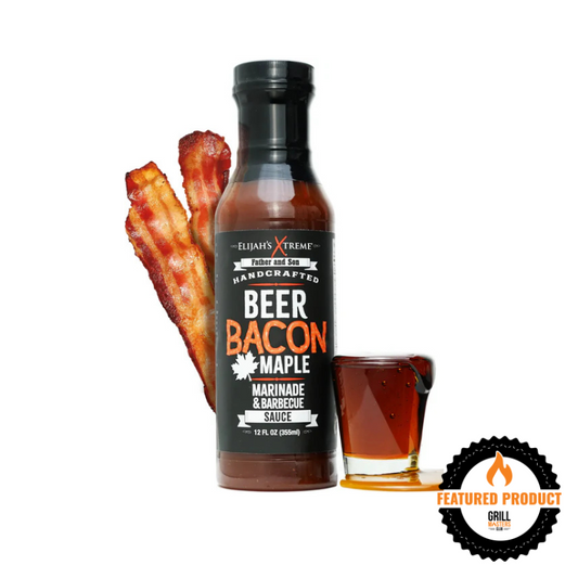 Elijah's Xtreme Beer Bacon Maple BBQ Sauce