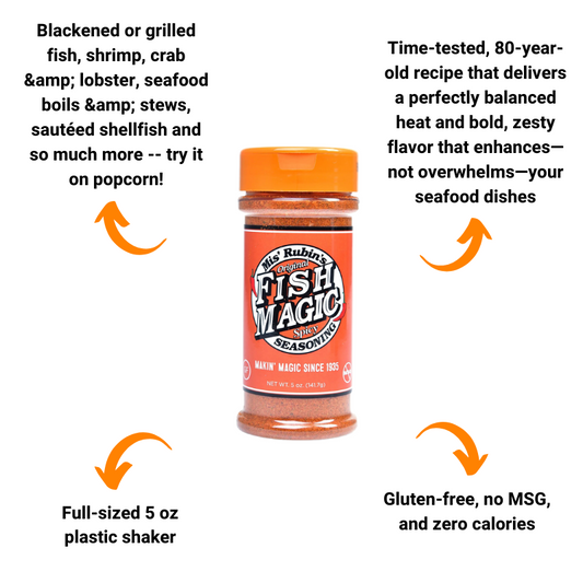 Mis' Rubin's Fish Magic Seasoning (5 oz)
