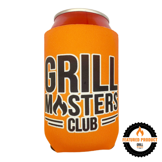 Grill Masters Club Magnetic Neoprene Koozie - Orange