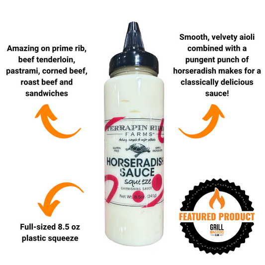 Horseradish Garnishing Squeeze by Terrapin Ridge Farms (8.5 oz plastic)