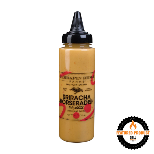 Sriracha Horseradish Garnishing Squeeze by Terrapin Ridge Farms (8.5 oz)