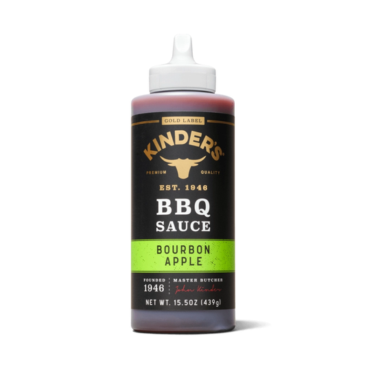 Kinder's Gold Label Bourbon Apple BBQ Sauce (15.5 oz)