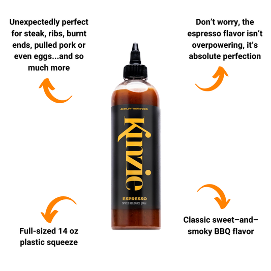 Kinzie Espresso BBQ Sauce (14 oz)