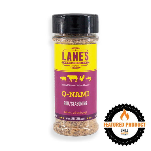 Lane's Q-NAMI Rub (4.6 oz)
