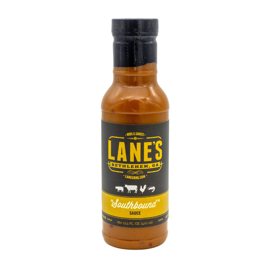 Lane's "Southbound" Sauce (13.5 oz) - Tangy Carolina Mustard Style