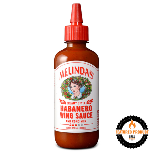 Melinda’s Creamy Style Habanero Wing Sauce (12 oz)