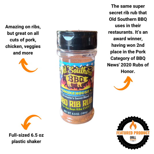 Rib Rub by Old Southern BBQ (6.5 oz)