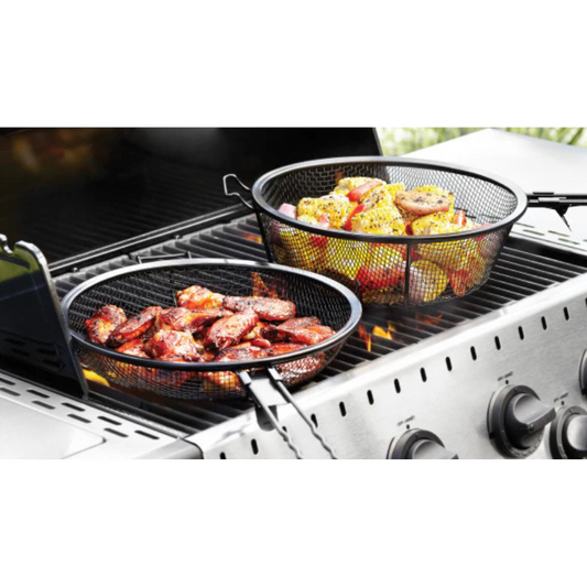 Jumbo 11" Outdoor 3-in-1 Grill Basket & Skillet by Outset