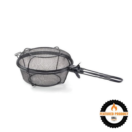 Jumbo 11" Outdoor 3-in-1 Grill Basket & Skillet by Outset