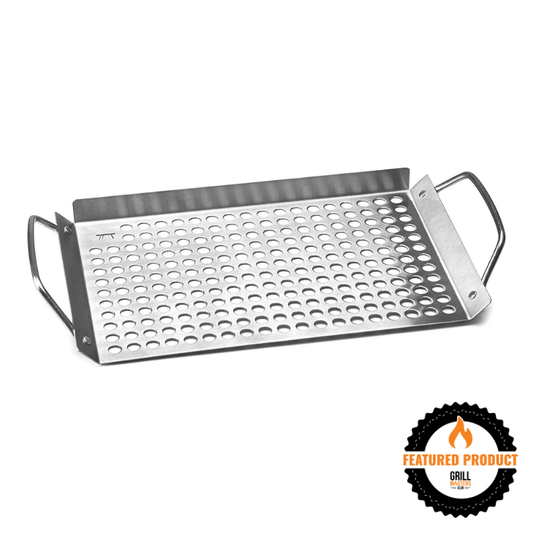 Stainless Steel Grill Topper Grid by Outset (11" X 7")