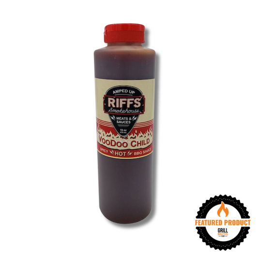 Riffs Smokehouse Voodoo Child BBQ Sauce (16 oz)