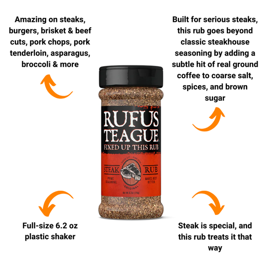 Rufus Teague Steak Rub (6.2 oz)