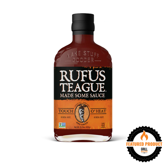 Rufus Teague Touch O' Heat BBQ Sauce (15.25 oz)