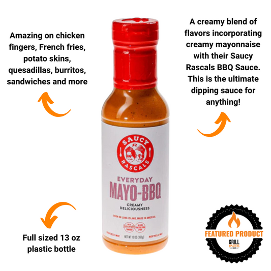 Saucy Rascals Everyday Mayo-BBQ (13 oz)