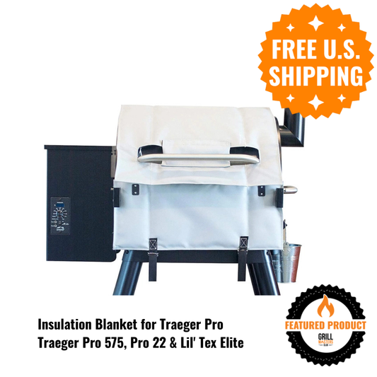 Smoker Insulation Blanket for Traeger Pro 575, Pro 22 & Lil' Tex Elite by The BBQ Butler