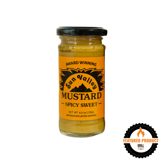 Sun Valley Award Winning Spicy-Sweet Mustard (4.5 oz)