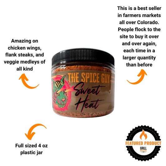 Sweet Heat Seasoning by The Spice Guy