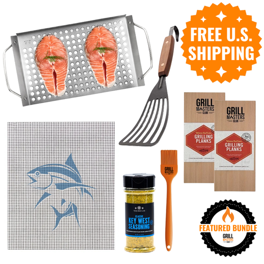 The Ultimate Fin to Flame Bundle: Fish & Seafood Grilling Essentials