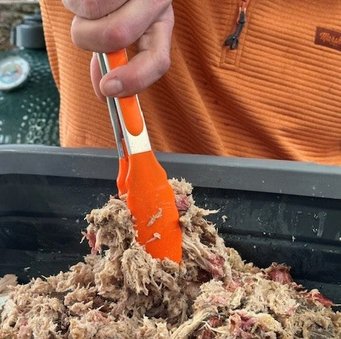 Grill Masters Club Heat-Resistant Silicone BBQ Tongs