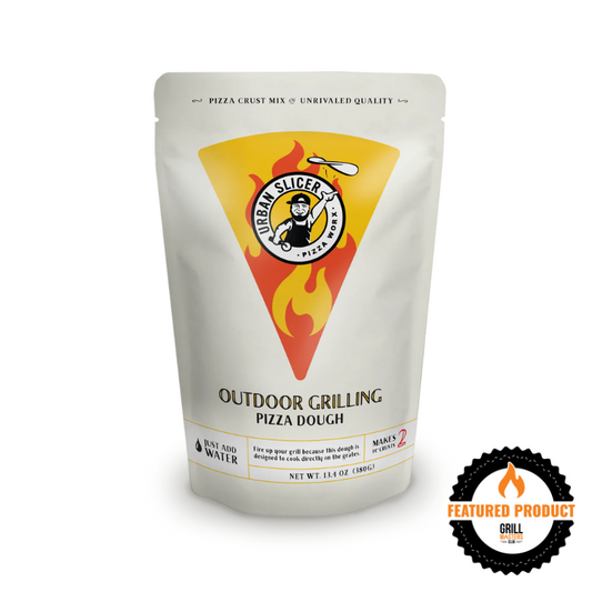 Outdoor Grilling Pizza Dough by Urban Slicer Pizza Worx - Makes 2 Pizzas