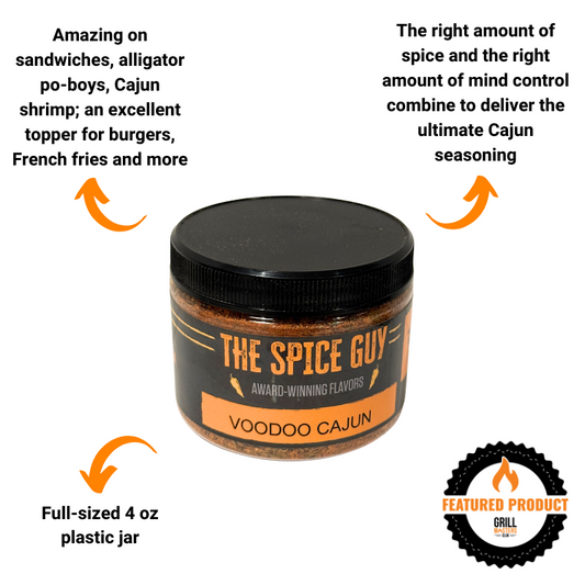 Voodoo Cajun Rub by The Spice Guy (4 oz)