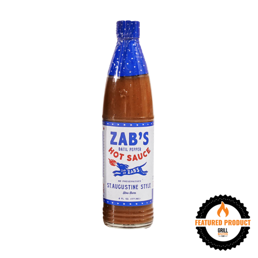 Zab’s St. Augustine Style Hot Sauce (6 oz)