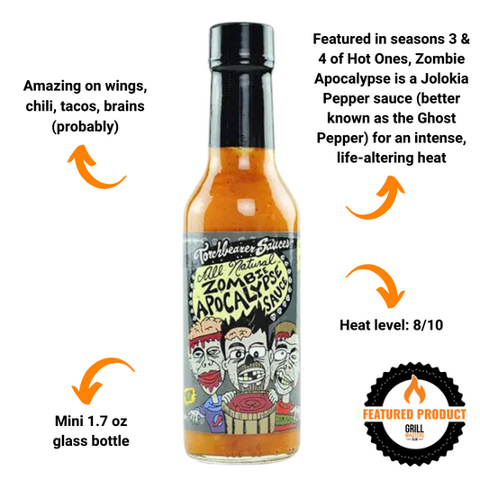 As Seen on Hot Ones 3-Pack by Torchbearer Sauces