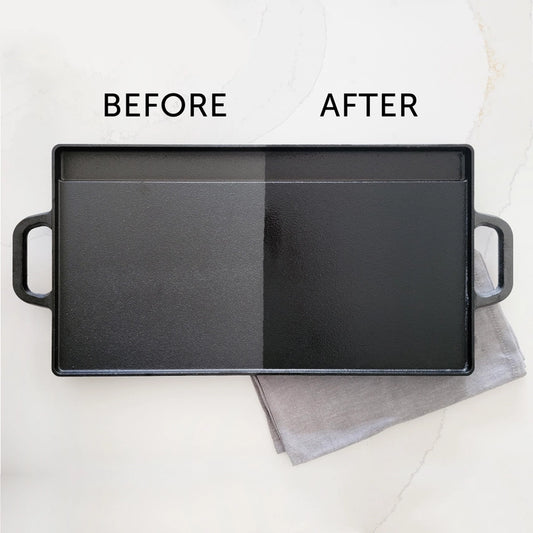 Cast Iron Seasoning & Cleaning Oil by Caron & Doucet (8 oz)