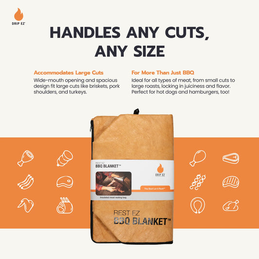 Rest EZ® BBQ Blanket by Drip EZ - Black