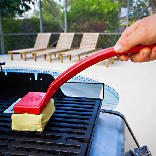Premium Steam-Powered Grill Brush & Scraper by Grill Rescue
