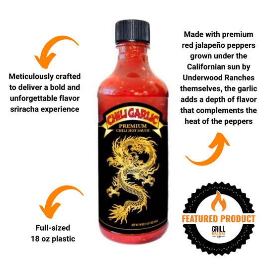 Underwood Ranches Premium Hot Sauce 2-Pack: Chili Garlic & Sambal