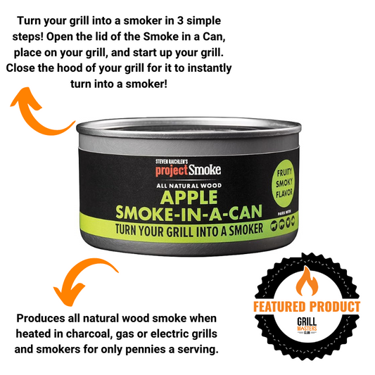 Steven Raichlen's Project Smoke Apple Smoke-In-A-Can