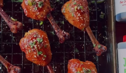 BBQ Chicken Lollipops, Meat Candy, BBQ Chiicken Recipe